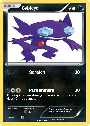 Pokemon Sableye