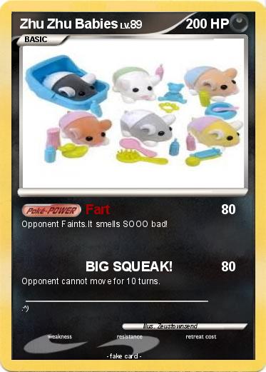 Pokemon Zhu Zhu Babies