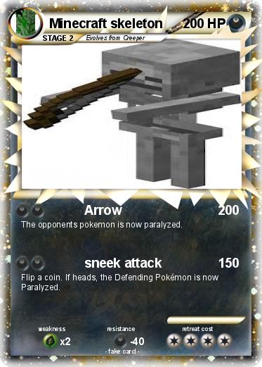 Pokemon Minecraft skeleton