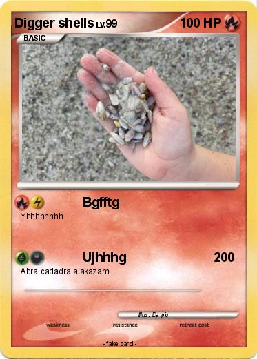 Pokemon Digger shells