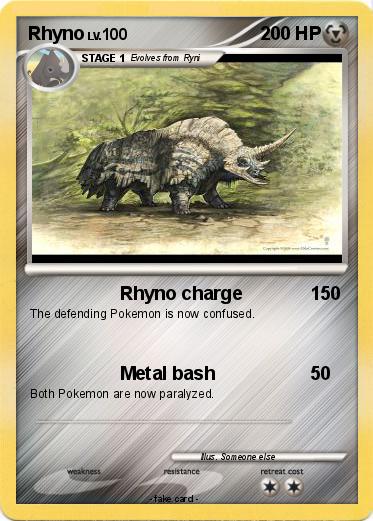 Pokemon Rhyno