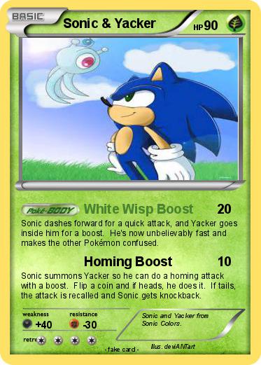 Pokemon Sonic & Yacker