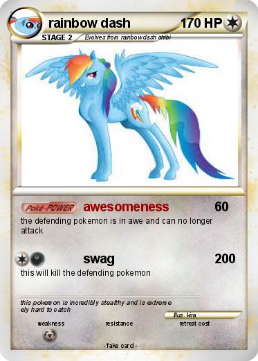 Pokemon rainbow dash