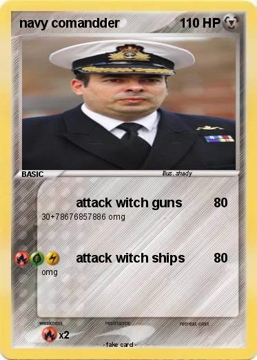 Pokemon navy comandder