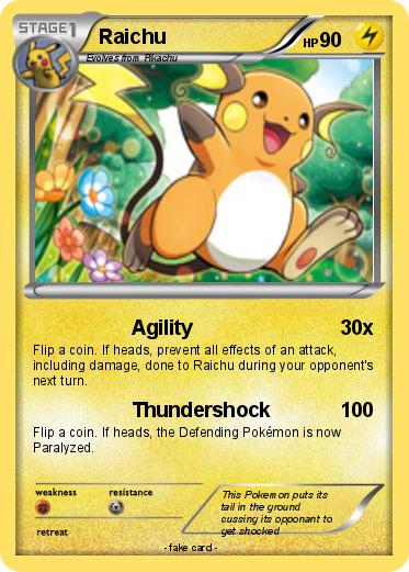 Pokemon Raichu