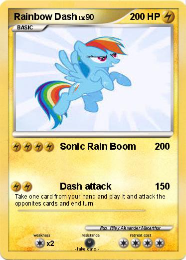 Pokemon Rainbow Dash