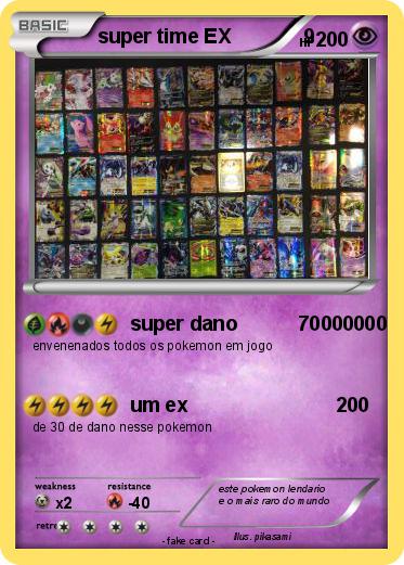 Pokemon super time EX             9