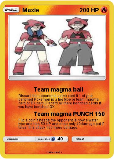 Pokemon Maxie