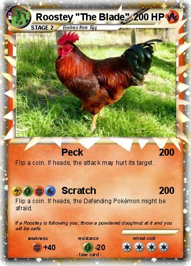 Pokemon Roostey "The Blade"