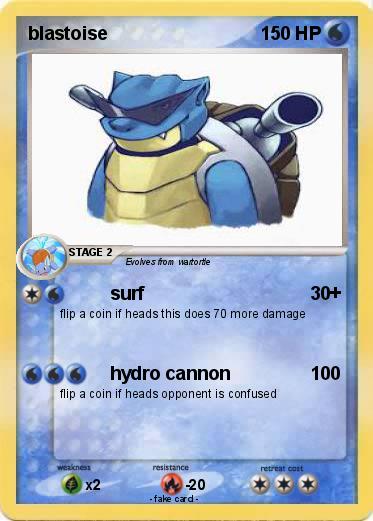 Pokemon blastoise