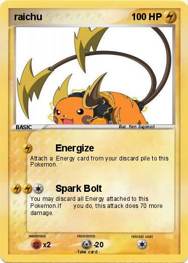 Pokemon raichu
