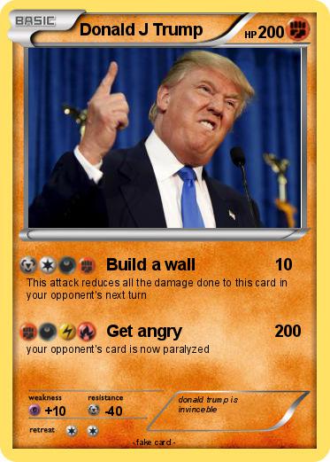 Pokemon Donald J Trump