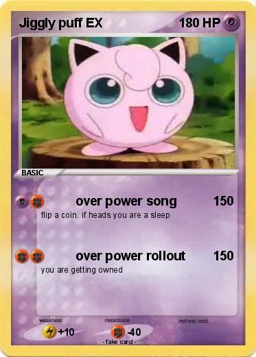 Pokemon Jiggly puff EX