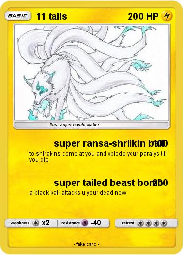 Pokemon 11 tails