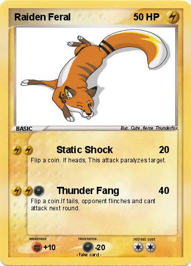 Pokemon Raiden Feral