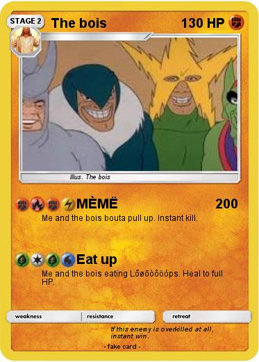 Pokemon The bois