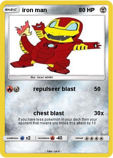 Pokemon iron man