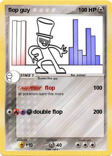 Pokemon flop guy