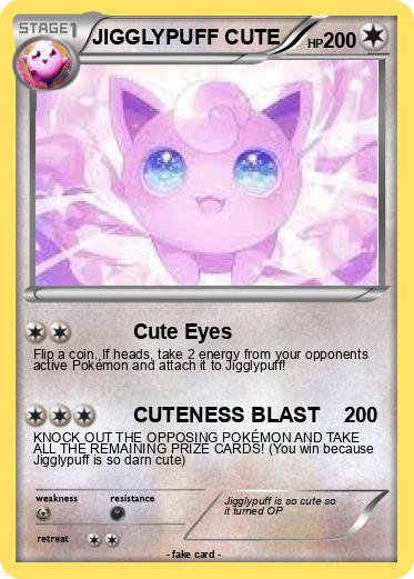 Pokemon JIGGLYPUFF CUTE