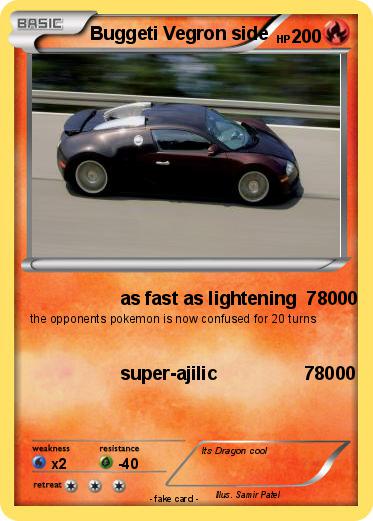 Pokemon Buggeti Vegron side