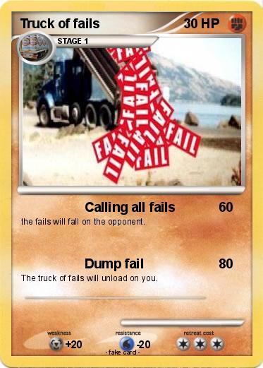 Pokemon Truck of fails