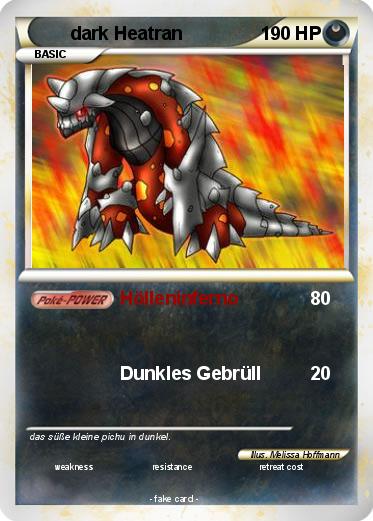 Pokemon dark Heatran