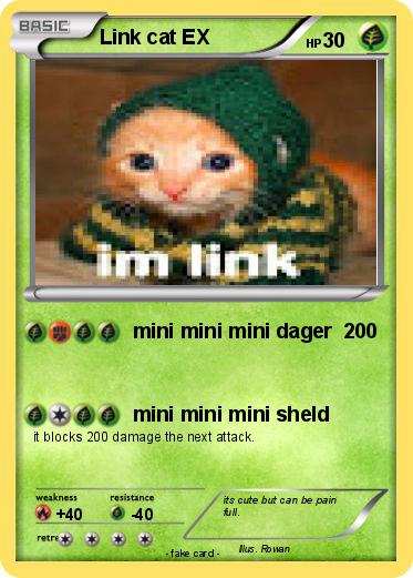 Pokemon Link cat EX