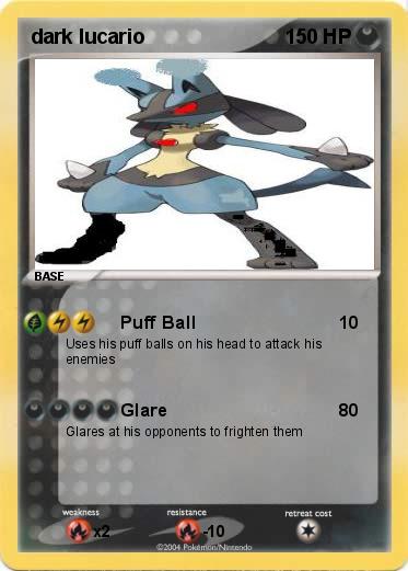 Pokemon dark lucario