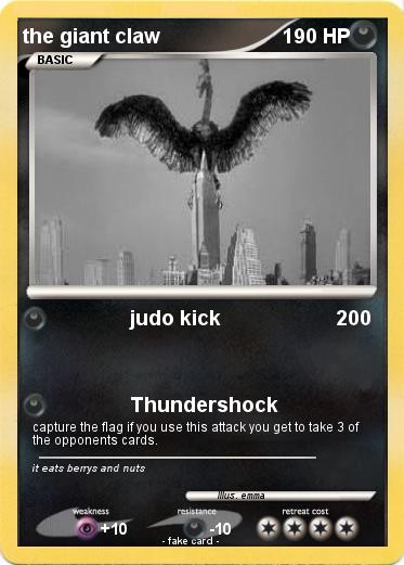 Pokemon the giant claw