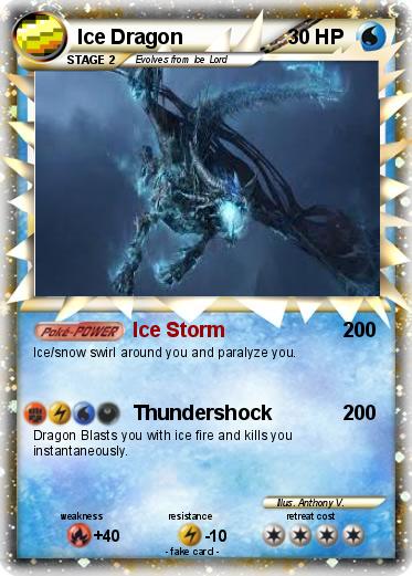 Pokemon Ice Dragon