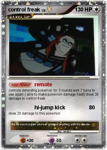 Pokemon control freak