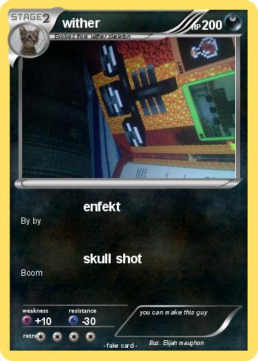 Pokemon wither