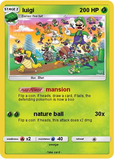 Pokemon luigi