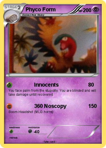 Pokemon Phyco Form