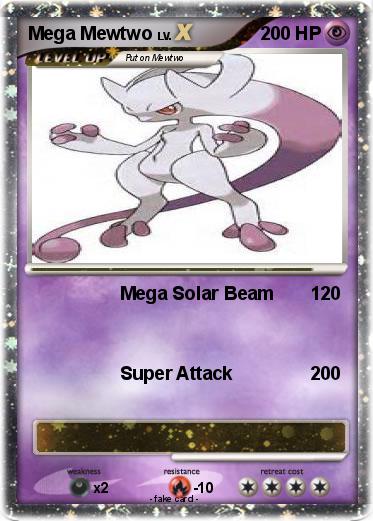 Pokemon Mega Mewtwo