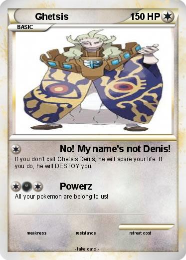 Pokemon Ghetsis