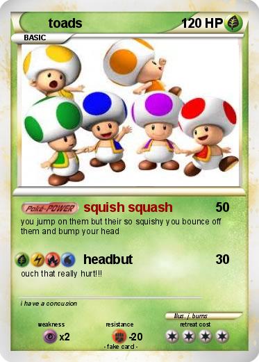 Pokemon toads