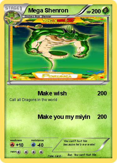 Pokemon Mega Shenron