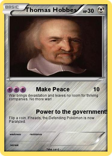 Pokemon Thomas Hobbes