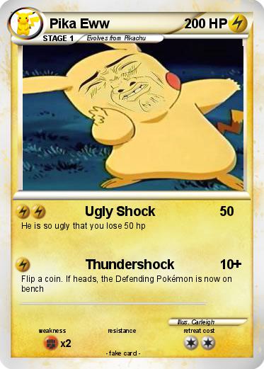 Pokemon Pika Eww