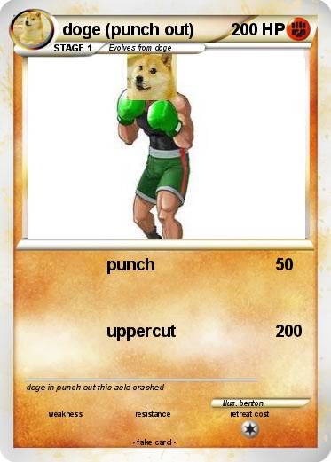 Pokemon doge (punch out)
