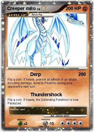 Pokemon Creeper milo