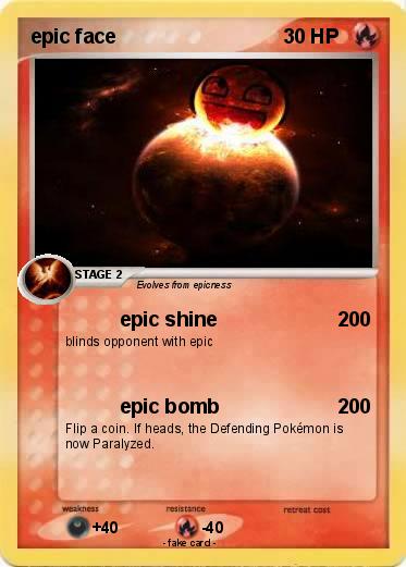 Pokemon epic face
