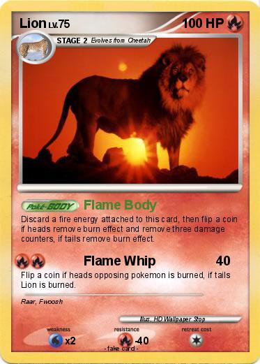 Pokemon Lion