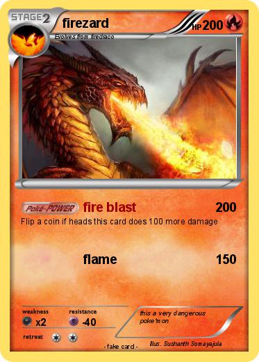 Pokemon firezard