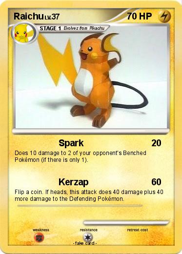 Pokemon Raichu