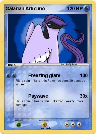 Pokemon Galarian Articuno