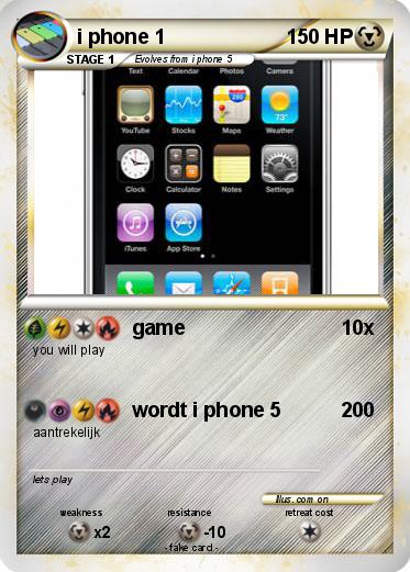 Pokemon i phone 1