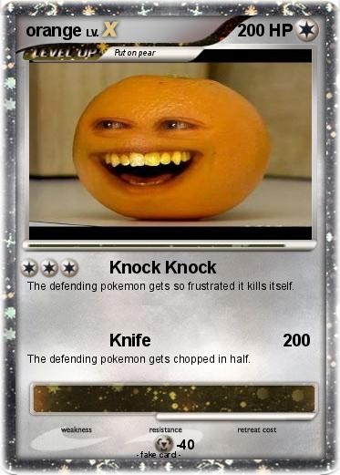 Pokemon orange