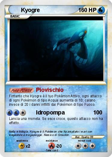Pokemon Kyogre